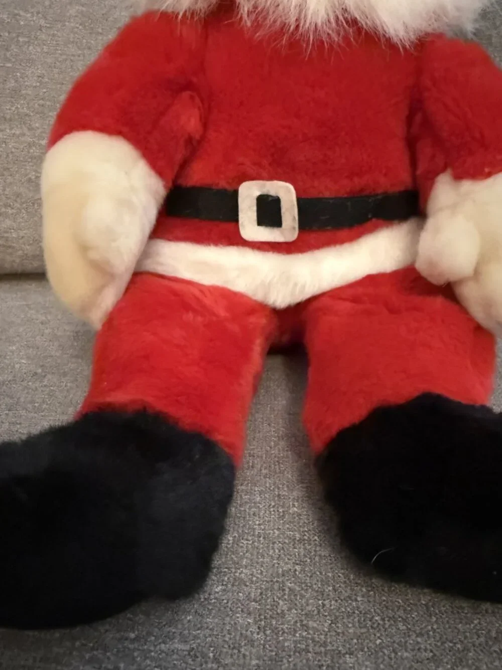 VTG Retired TY Beanie Plush Santa